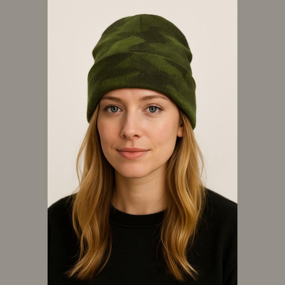 Unisex Unbranded Beanie OSFA Green